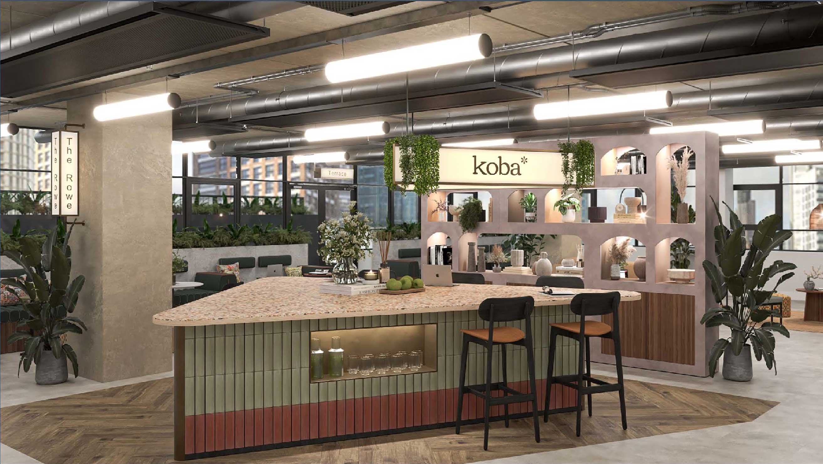 Frasers Property UK collaborates with Koba to introduce premium flexible workspaces at The Rowe