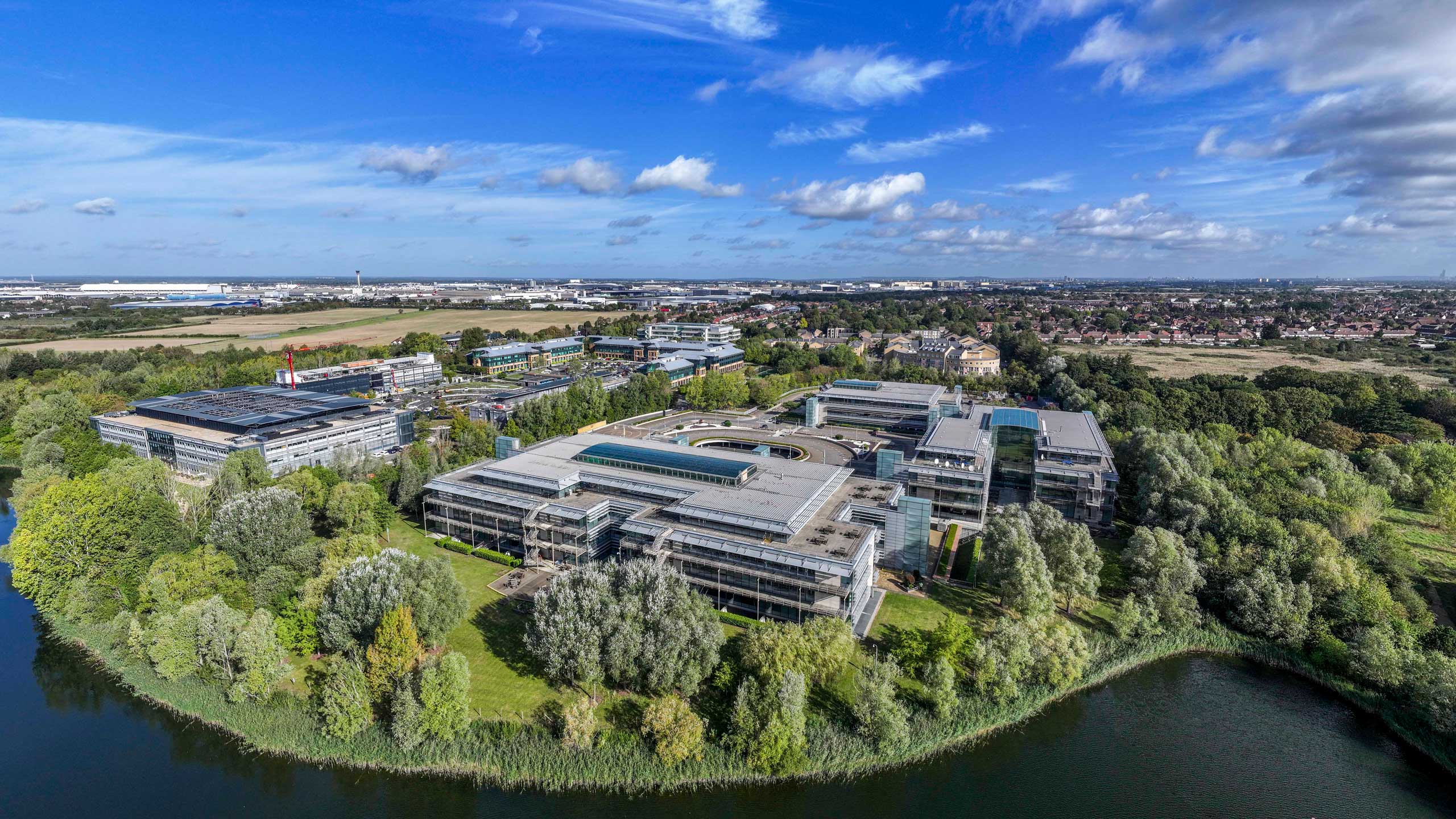 Frasers Property UK retains global tech firm at Lakeshore, Bedfont Lakes 